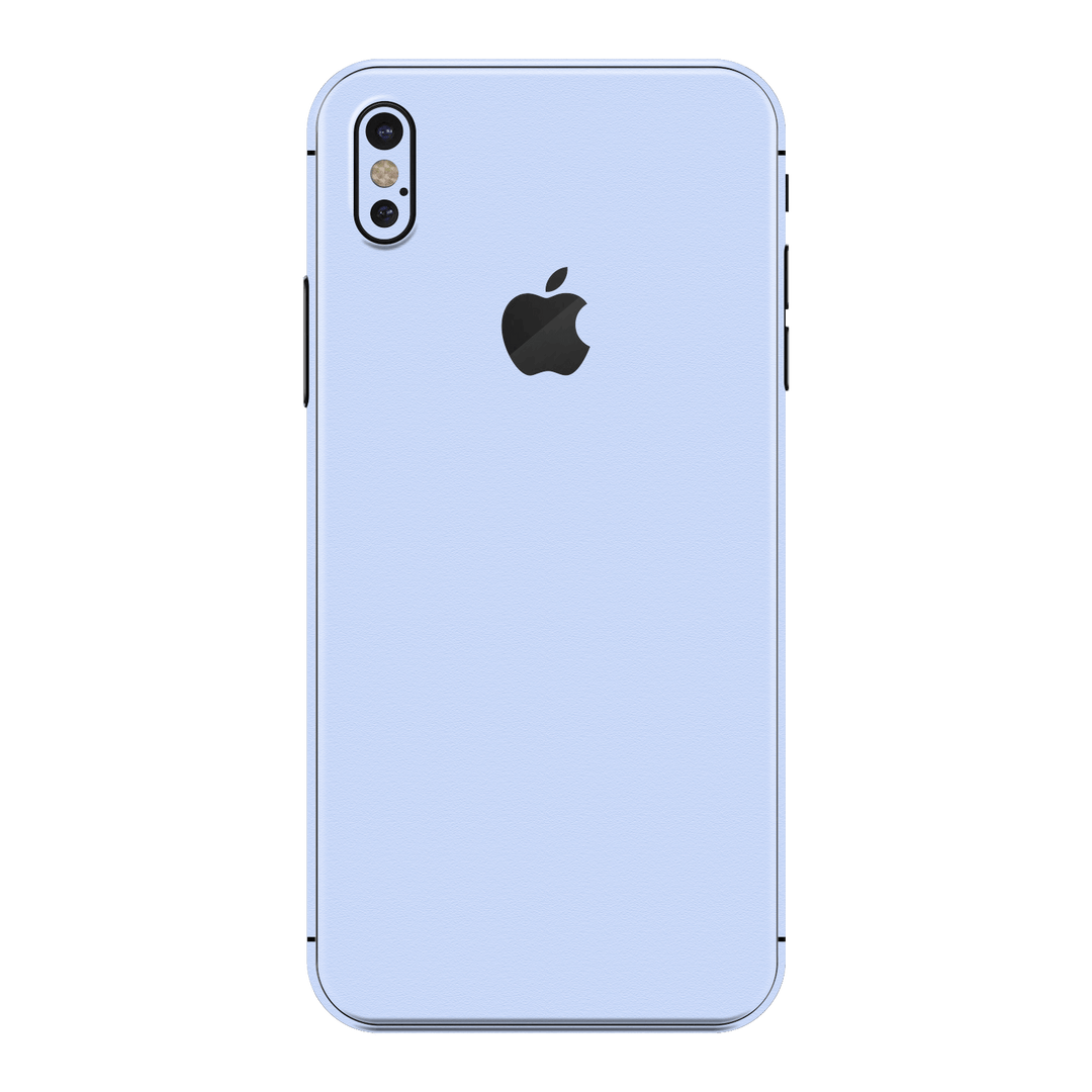 iPhone XS MAX Luxuria August Pastel Blue 3D Textured Skin Wrap Sticker Decal Cover Protector by EasySkinz