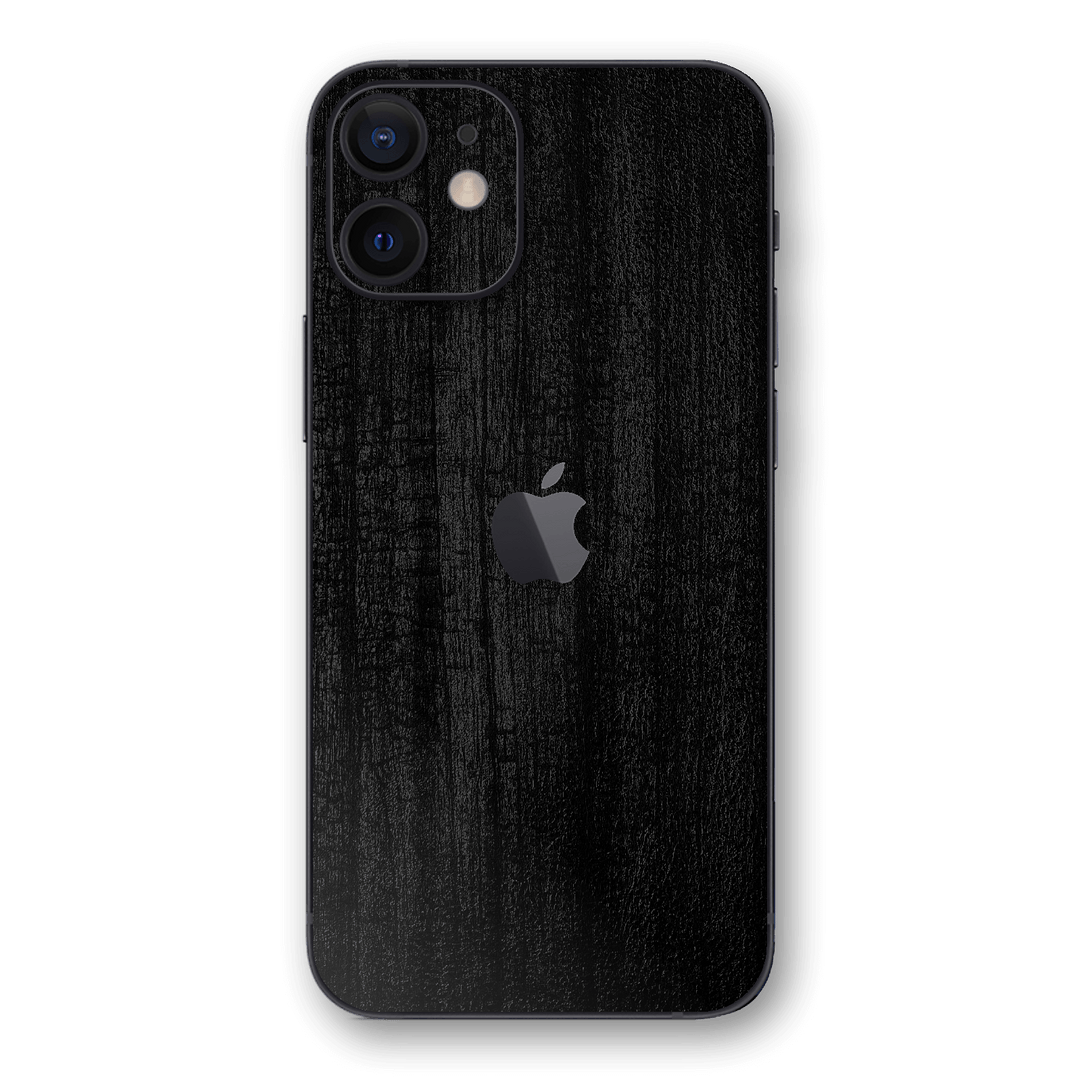 iPhone 12 Black CHARCOAL 3D Textured Skin Wrap Sticker Decal Cover Protector by EasySkinz