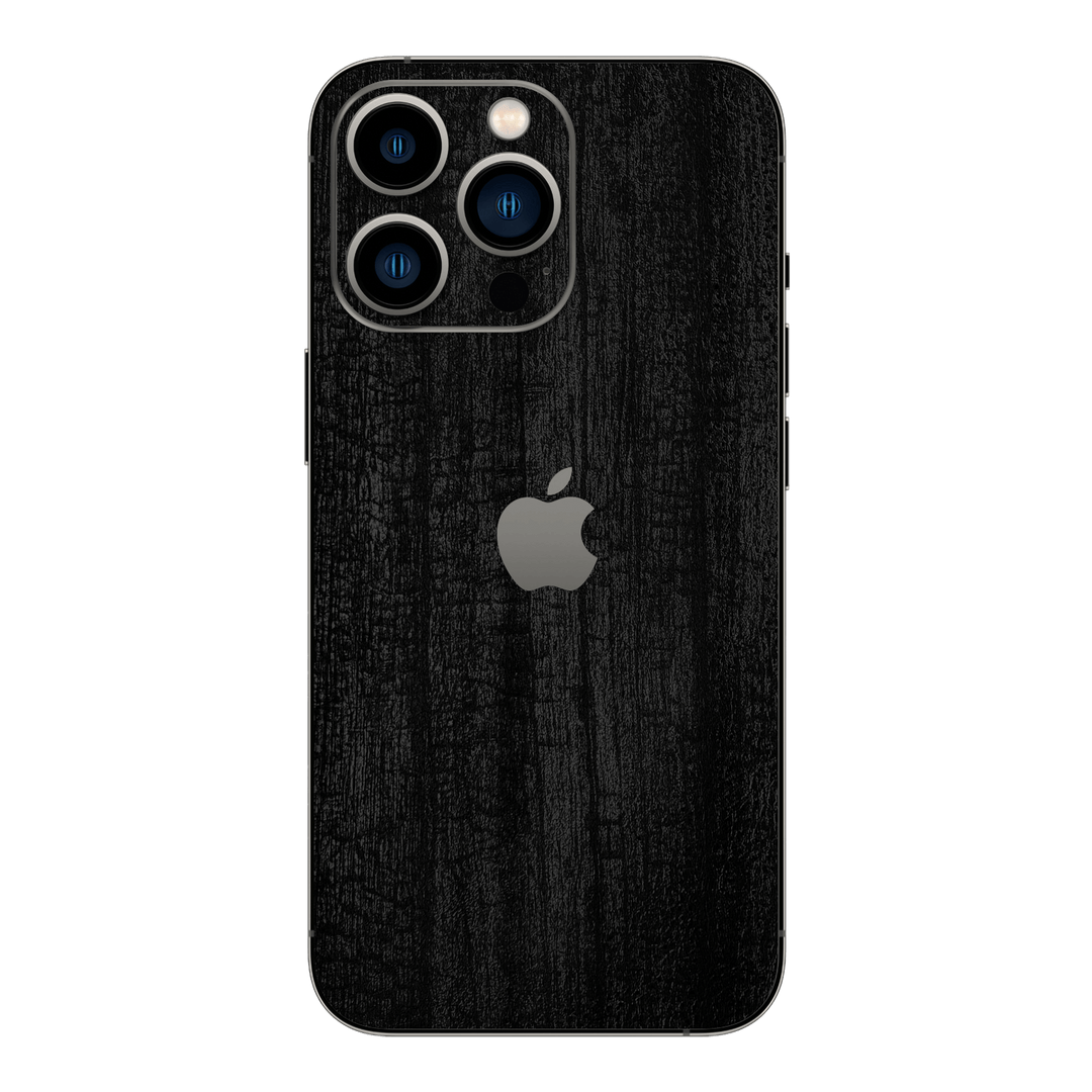 iPhone 14 Pro MAX Luxuria Black Charcoal Black Dragon Coal Stone 3D Textured Skin Wrap Sticker Decal Cover Protector by EasySkinz | EasySkinz.com