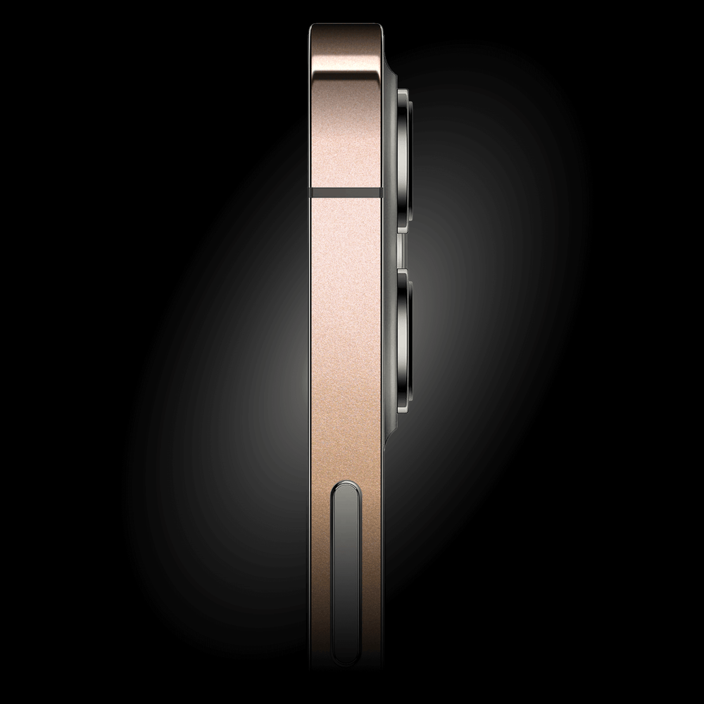 iPhone 12 mini Luxuria Rose Gold Metallic Skin Wrap Decal Protector | EasySkinz